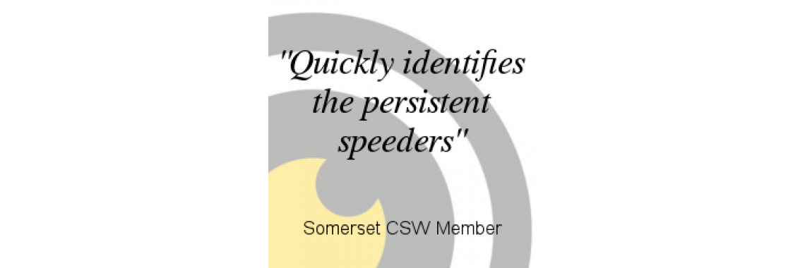 Somerset Community Speedwatch member